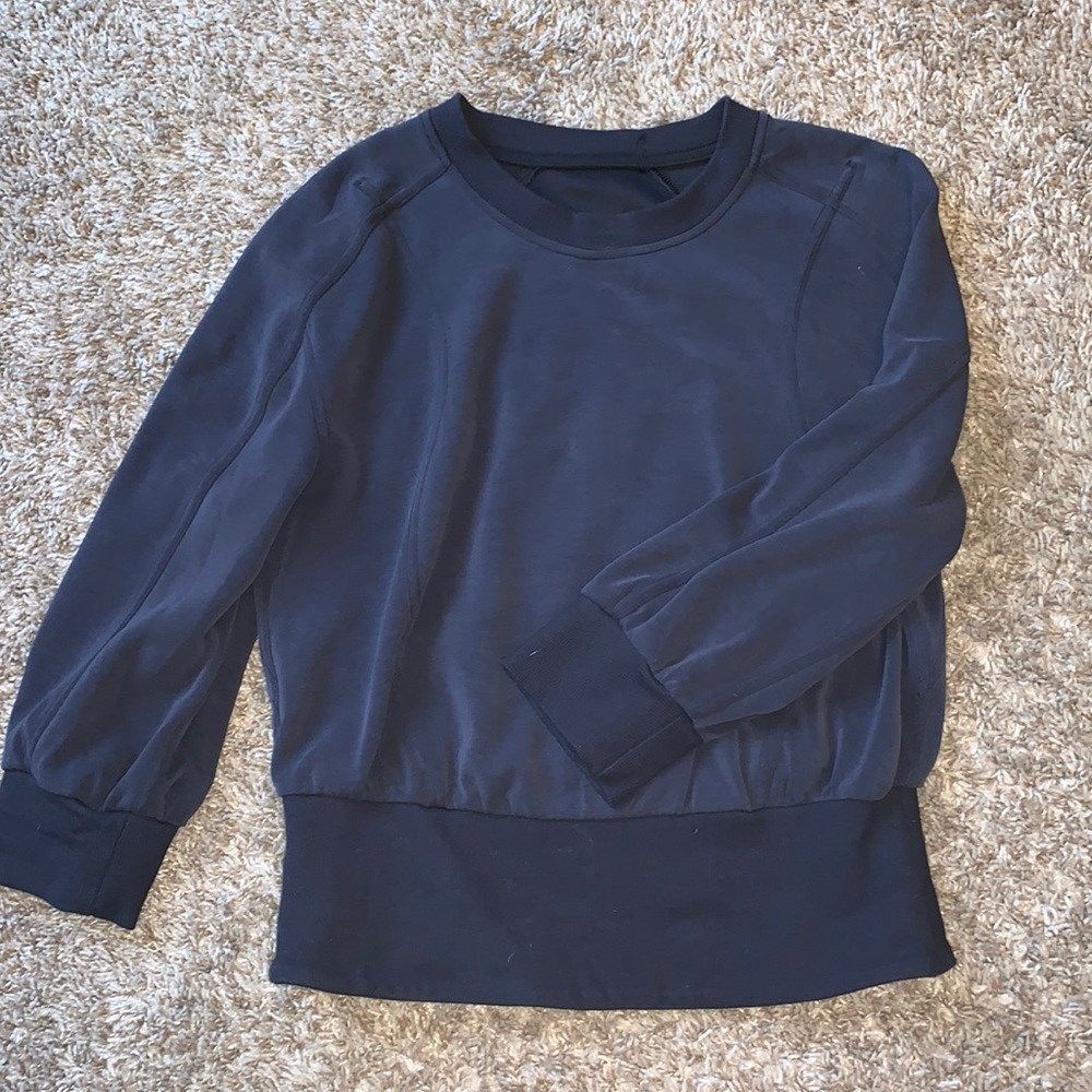 Softstreme Ribbed-Hem Pullover